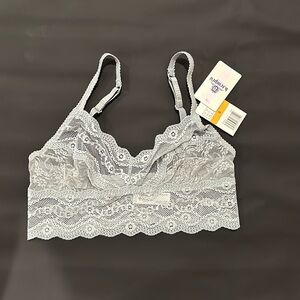 NWT b.tempt’d lace bralette light blue, size small